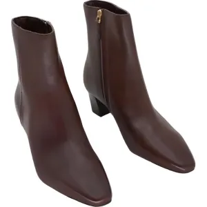 Lauren Ralph Lauren Willa Dark Mahogany Ankle Boots Womens Size 9 B