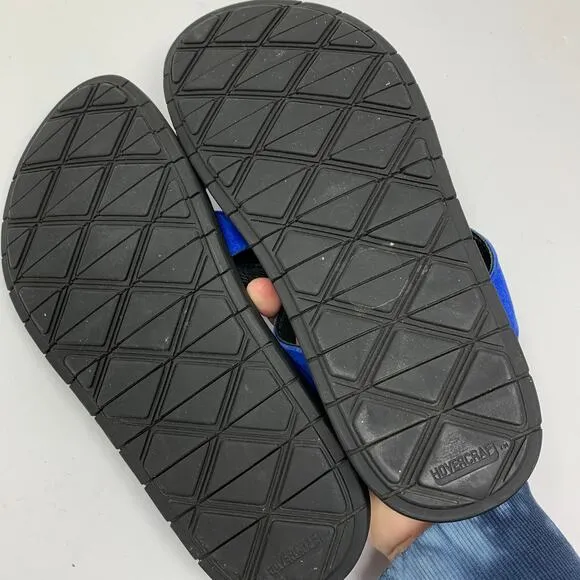 LD Tuttle Women's Size 37 US 7 The Unit Slide Sandals Royal Blue Suede