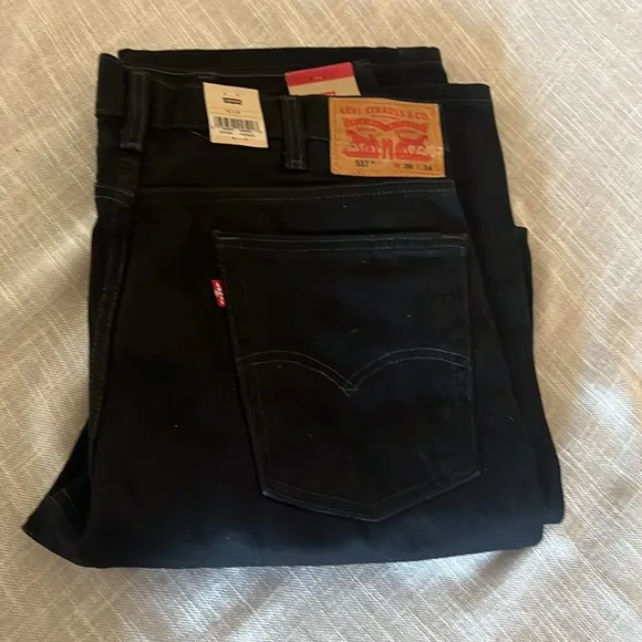 Levi's® Mens 517™ | Bootcut Jeans | 36x34 | Black | NWT