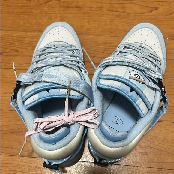 Light Blue and White Sneakers - Bad bunny