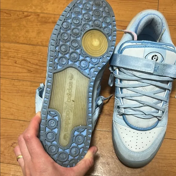 Light Blue and White Sneakers - Bad bunny