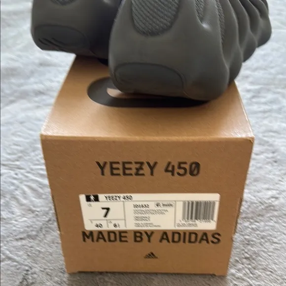 Lightly Used- Yeezy 450 Gray Sneakers