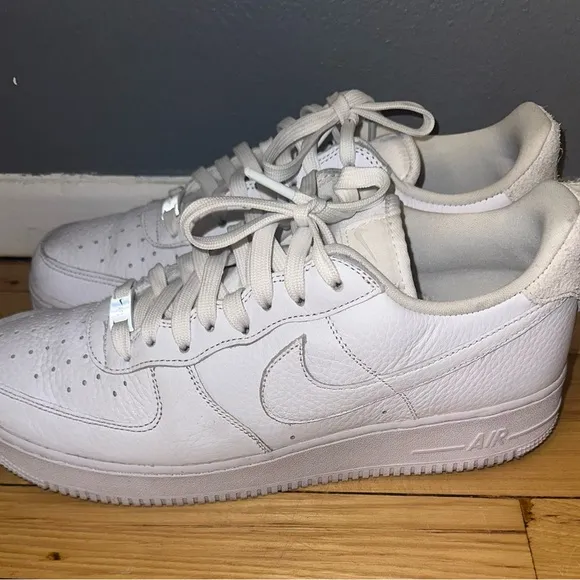 Like New Nike Air Force 1 Craft White Sz 12
