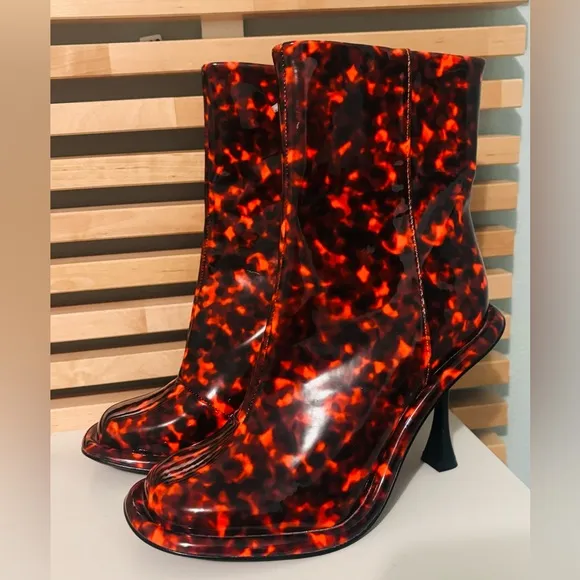 Liliana Los Angeles Balboa-1 Bumper Tube Heeled Bootie Size 7