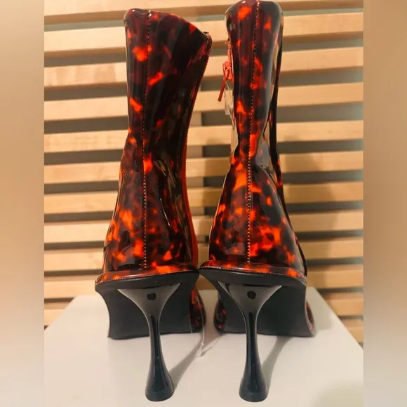 Liliana Los Angeles Balboa-1 Bumper Tube Heeled Bootie Size 7