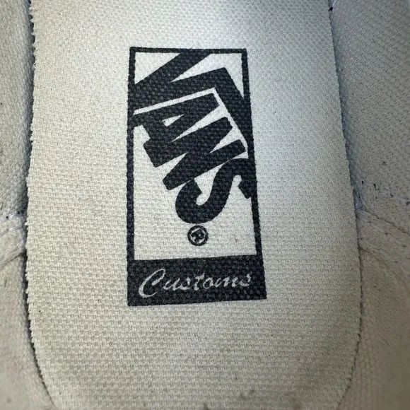 Limited Edition The Serving Spoon Vans Slip on Sneakers Men’s Size 8.5 Customs