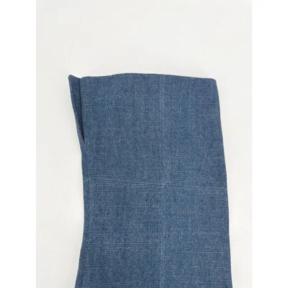 Lisa Vicky Over The Knee Boots Ave Dark Blue Denim Size 9.5 New Awesome