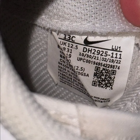LITTLE KIDS' NIKE AIR FORCE 1 '07 LE CASUAL SHOES