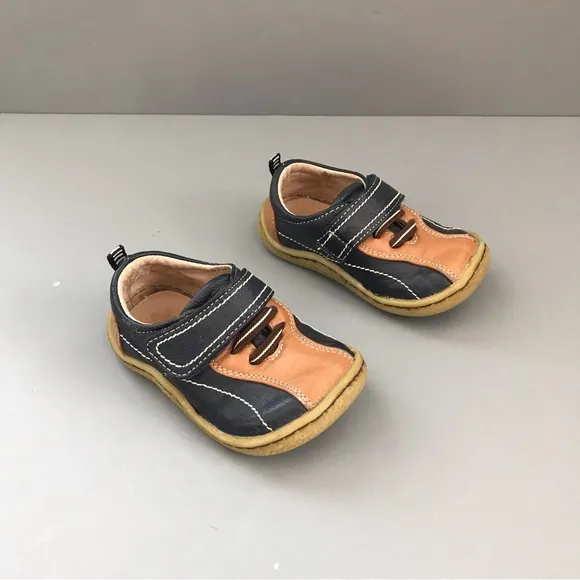 Livie &amp; Luca Kids Orthotic Leather Honeycomb Adhesive Comfort Shoes 6