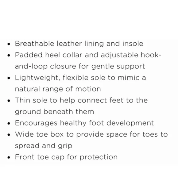 Livie &amp; Luca Kids Orthotic Leather Honeycomb Adhesive Comfort Shoes 6