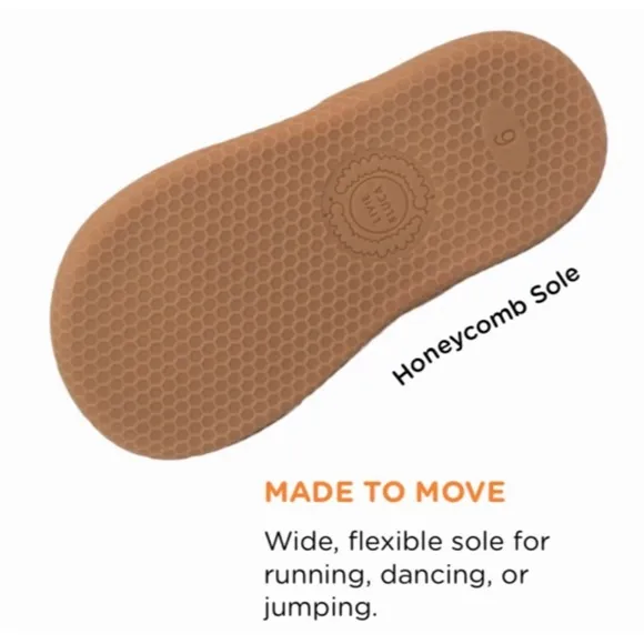 Livie &amp; Luca Kids Orthotic Leather Honeycomb Adhesive Comfort Shoes 6
