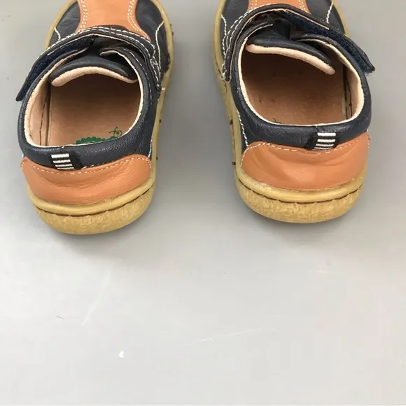 Livie &amp; Luca Kids Orthotic Leather Honeycomb Adhesive Comfort Shoes 6