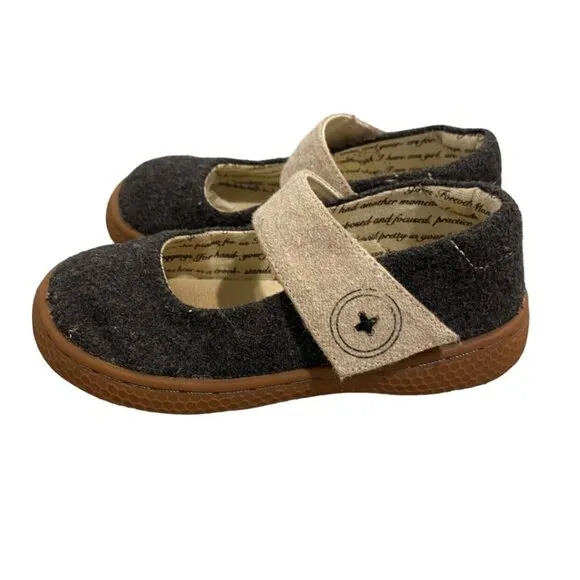 Livie &amp; Luca Sz 9 Grey Carta II Mary Jane Shoes
