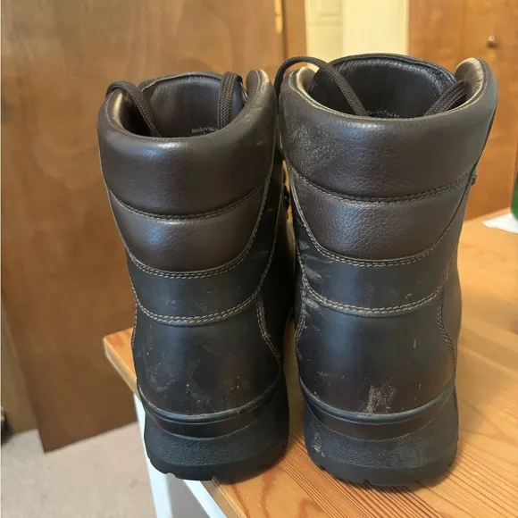 L.L. Bean Cresta hiking boots.