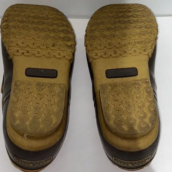 L.L Bean Duck Boots Men's Loafer Style Bean Boots Size 7