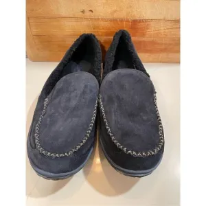 L.L.Bean Mountain Slippers Men's Shoes Carbon Navy Sz 12M