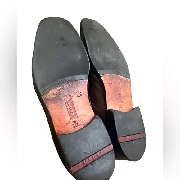 Lloyd Classics Germany Brown Leather Dress Shoes Mens 10