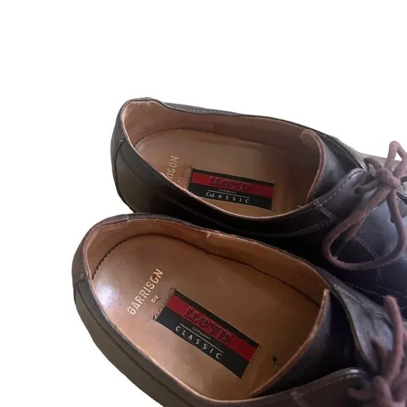 Lloyd Classics Germany Brown Leather Dress Shoes Mens 10