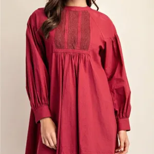 Long Sleeve Mini Dress
