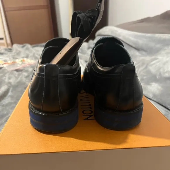 Louis Vuitton Blue Bottom Dress Shoes