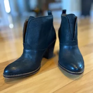 Lucky Brand Ehllen Leather Ankle Boots Booties For Women