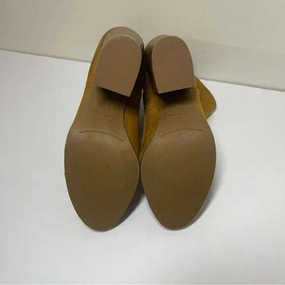 Lucky Brand Laureen Leather Ankle Boots Size 9