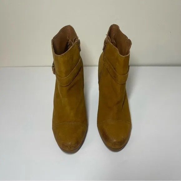 Lucky Brand Laureen Leather Ankle Boots Size 9