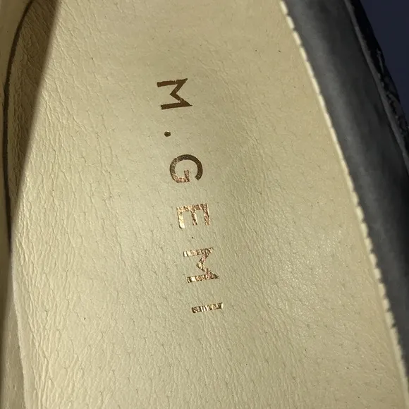M Gemi Cerchio Leather Woven Slip on Sneakers 40