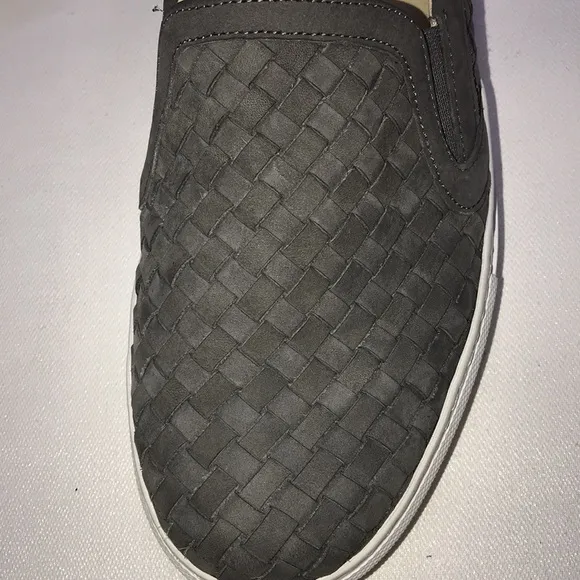 M Gemi Cerchio Leather Woven Slip on Sneakers 40