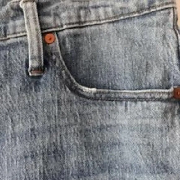 Madewell Classic Straight Jean Denim Women's Size 31 Style #AA596 Y2K Inspired