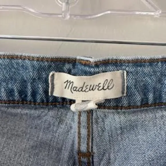 Madewell Classic Straight Jean Denim Women's Size 31 Style #AA596 Y2K Inspired