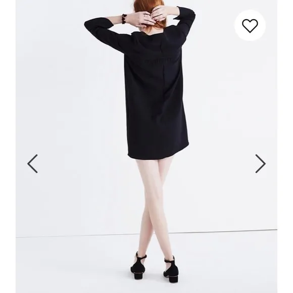 Madewell Pop On Smock Dress Fluterry Bell Sleeves
