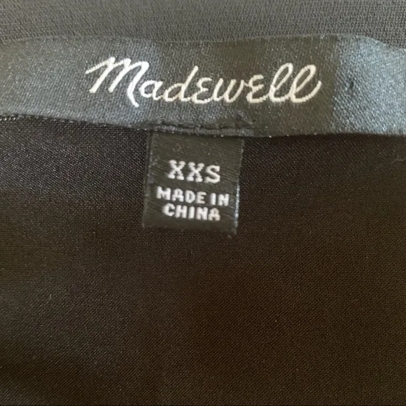 Madewell Pop On Smock Dress Fluterry Bell Sleeves