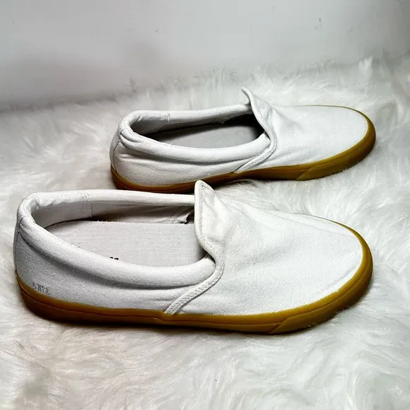 Madewell Sidewalk Slip-On Sneakers in Recycled Canvas Size W 10/ M 8.5