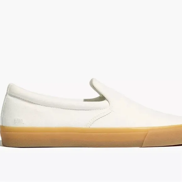 Madewell Sidewalk Slip-On Sneakers in Recycled Canvas Size W 10/ M 8.5