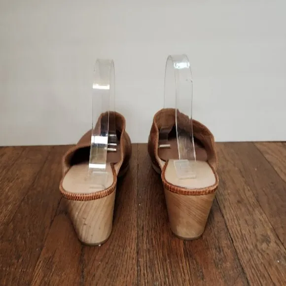 MADEWELL The Ayanna Clog in Lizard Embossed Leather