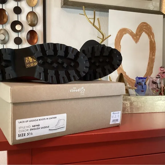MadewellLace-Up Lugsoles