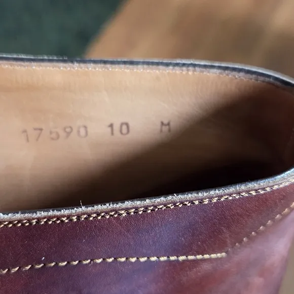 Magnanni Leather Monk Strap Chukka Boots Cognac Size Size 10
