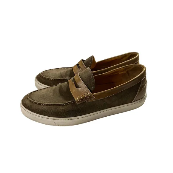 Magnanni Suede Loafers Slip on Sneakers Men's Size 10