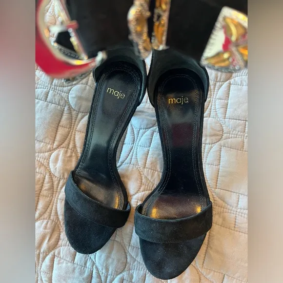 Maje Black Women's Sandals