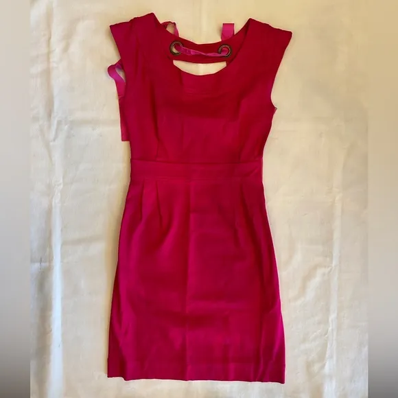 Marc by Marc Jacob’s Pink Cocktail Dress with Pink Ribbon Detail