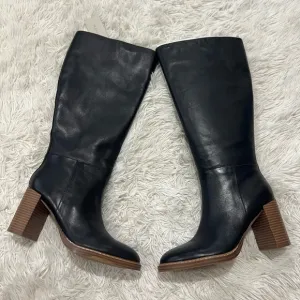 Marc Fisher Gabey Tall Boots - Wide Calf - NWT - Size 7.5 - Black