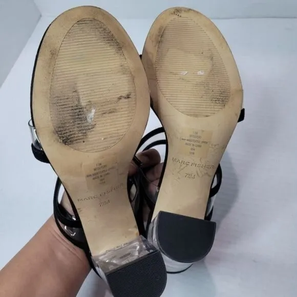 Marc Fisher OutCry Slingback Heeled Sandals Size 7.5