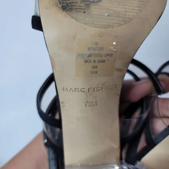 Marc Fisher OutCry Slingback Heeled Sandals Size 7.5