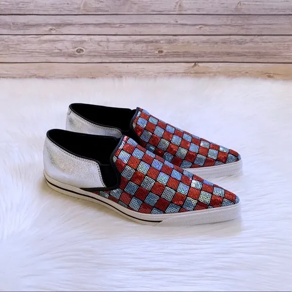 Marc Jacobs Delancey Pointed Toe Slip-On Sneakers