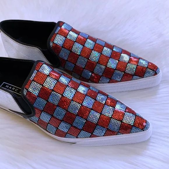 Marc Jacobs Delancey Pointed Toe Slip-On Sneakers