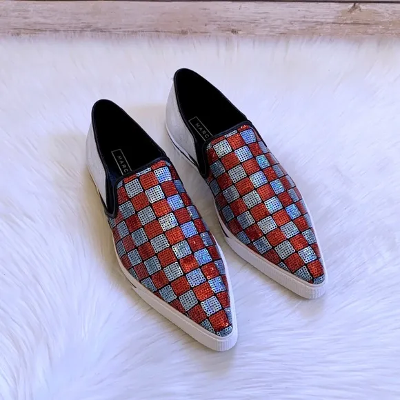 Marc Jacobs Delancey Pointed Toe Slip-On Sneakers