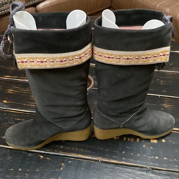 Marc Jacobs Stivali Suede Wedge boots