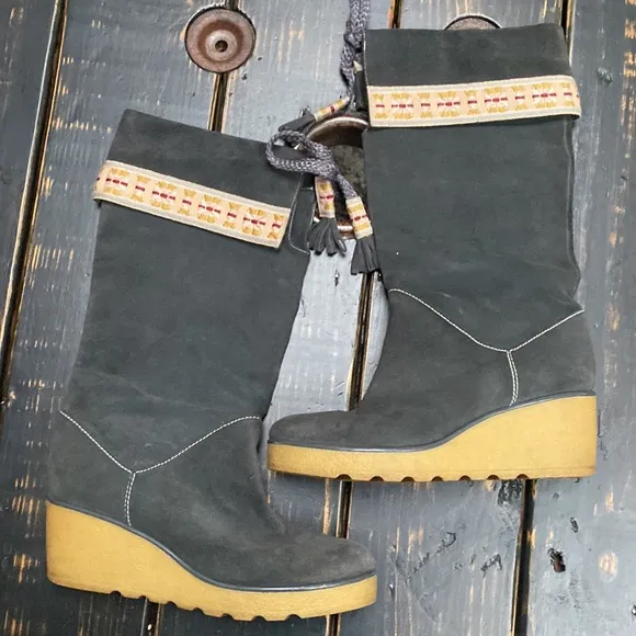 Marc Jacobs Stivali Suede Wedge boots