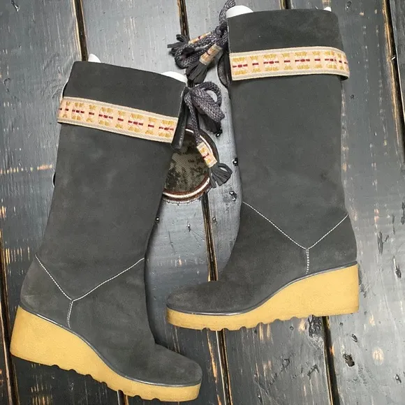 Marc Jacobs Stivali Suede Wedge boots
